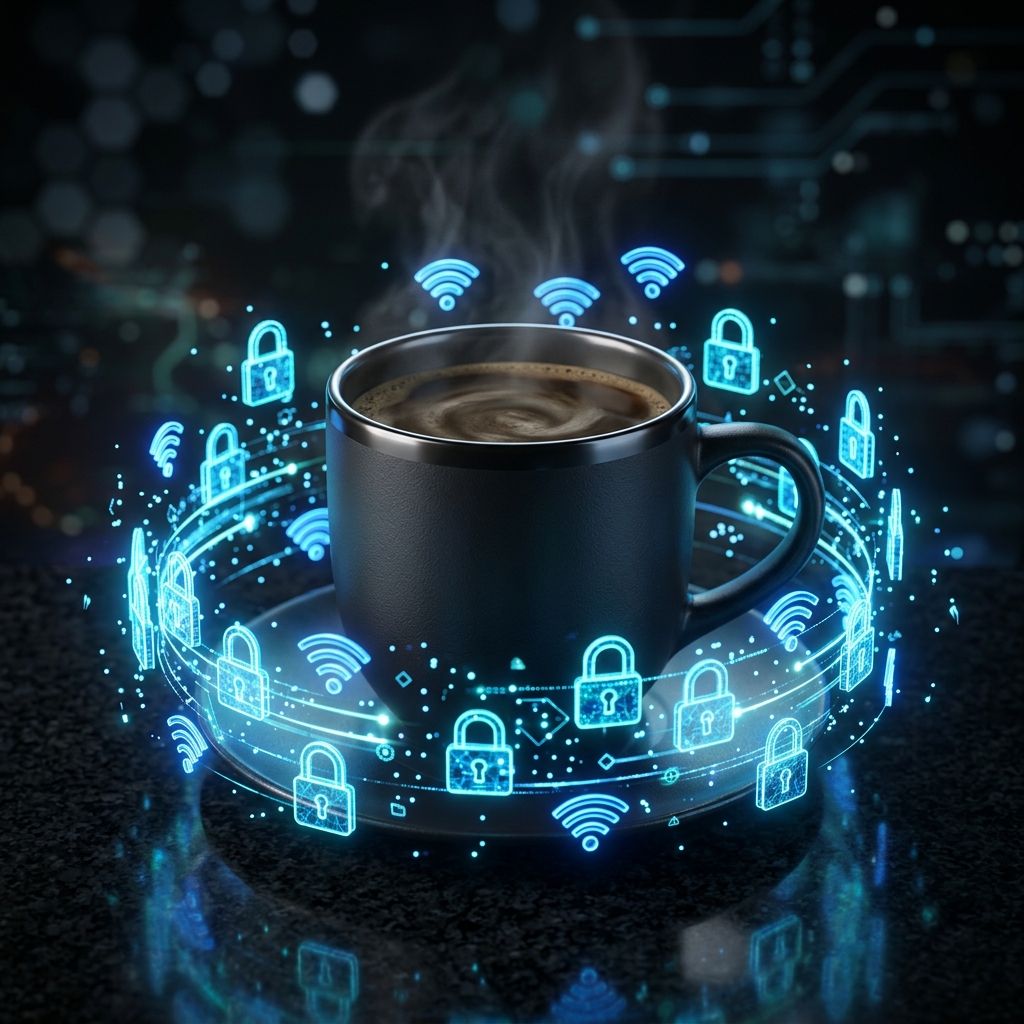 The Coffee Shop Hacker: Why Public Wi-Fi is a Trap (And How to Survive It)
